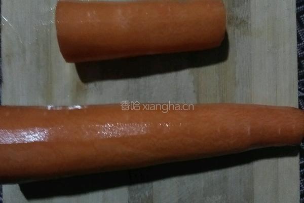 胡萝卜的做法图解1
