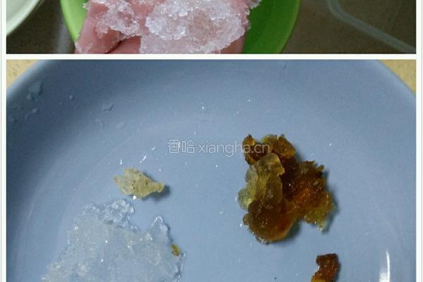 雪燕桃胶皂米羹的做法图解3