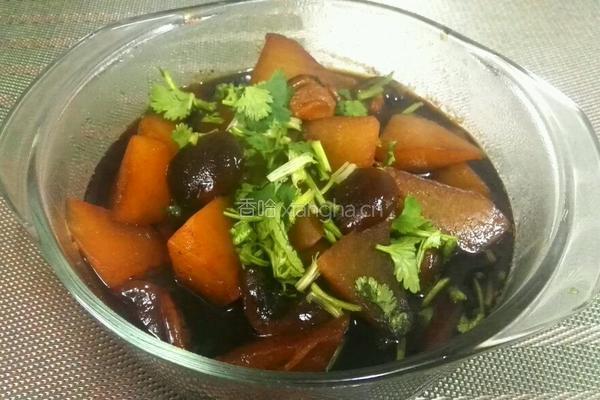 红烧香茹白萝卜