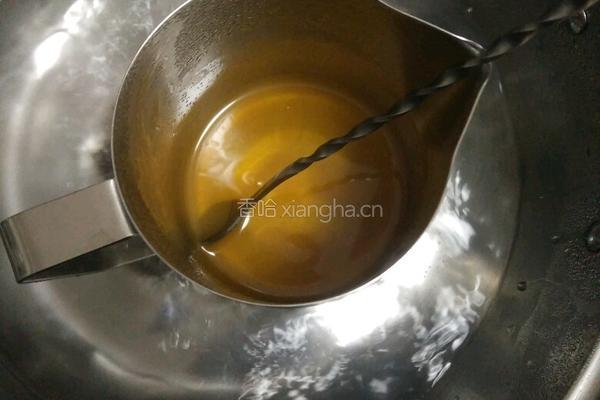 香橙牛奶冻的做法图解3