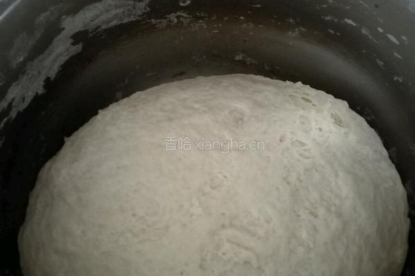 酱肉韭菜包子的做法图解2