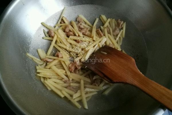 炒土豆丝的做法图解3