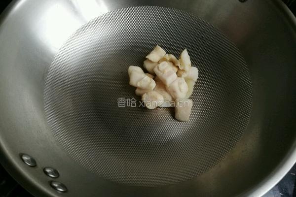 荤油炒咸菜的做法图解1
