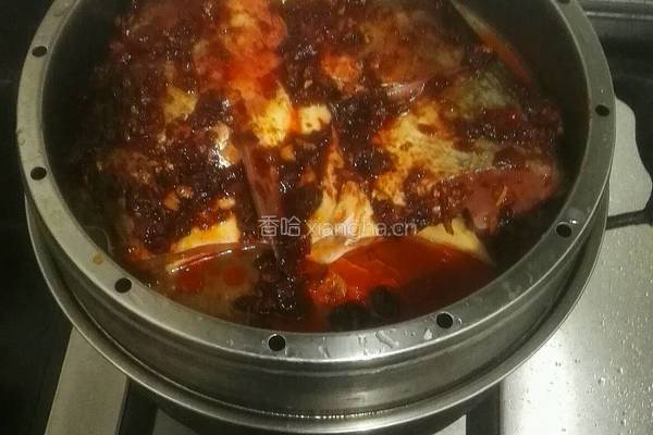 豆瓣酱鱼头的做法图解6