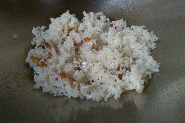 茶油炒饭的做法图解5