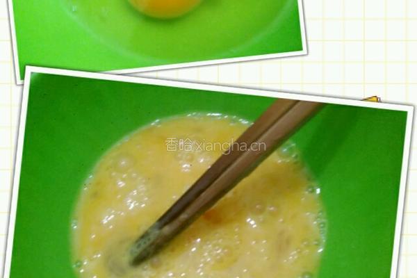 莲白炒鸡蛋的做法图解3