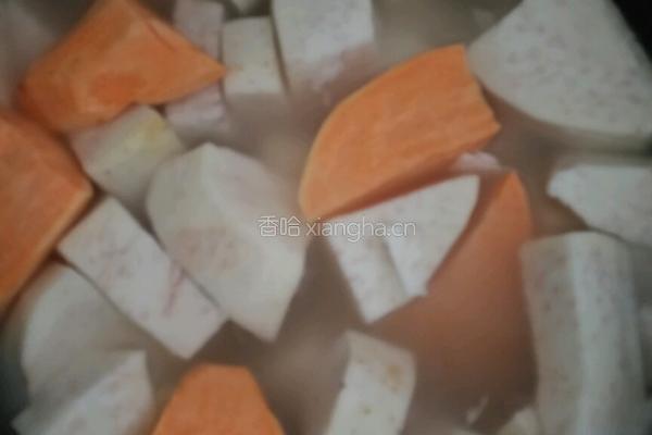 香芋红薯糖的做法图解2