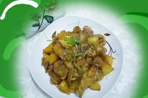 蒜香鸡块焖土豆的做法图解7