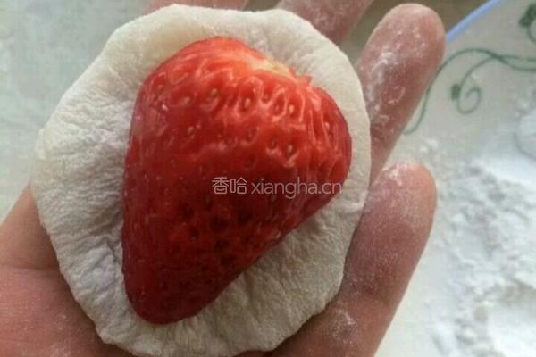 草莓大福的做法图解8