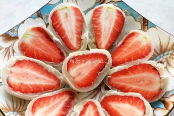 草莓大福的做法图解10