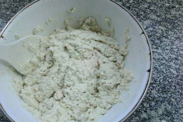 豆腐泥烙饼的做法图解3