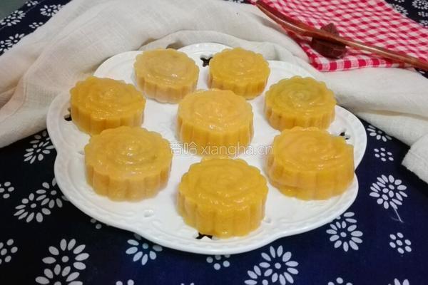 玫瑰南瓜糕的做法图解9