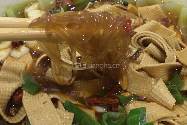 水煮干豆片的做法图解8