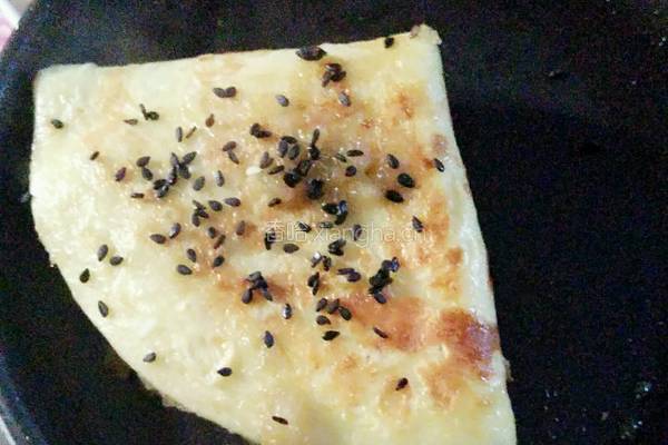奶香苹果煎饼的做法图解12