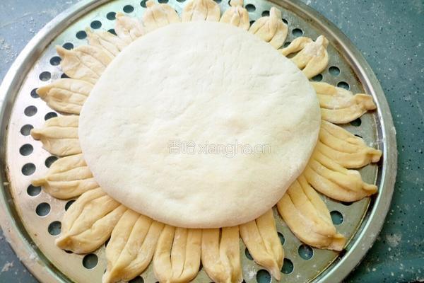 向日葵包子的做法图解16