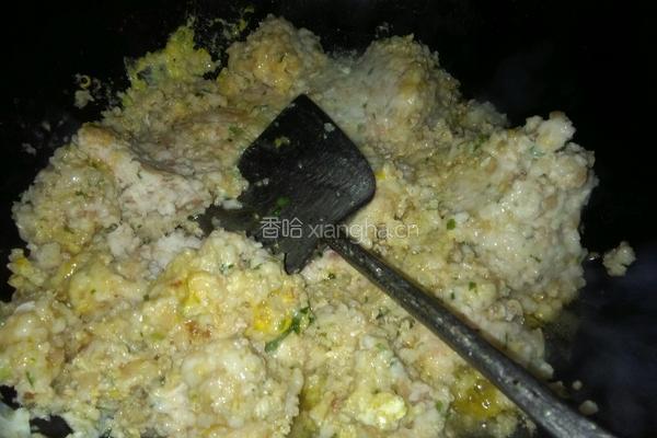 荠菜汤圆的做法图解2