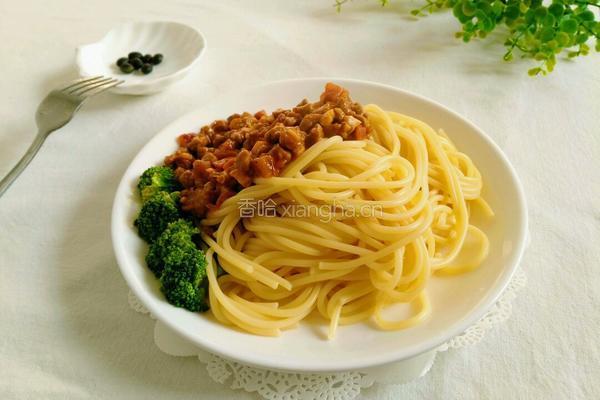 肉酱面