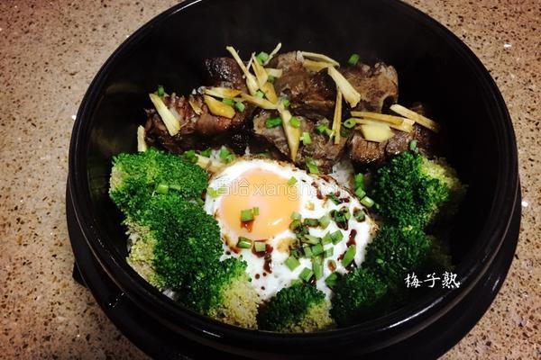 腊排骨煲仔饭的做法图解5