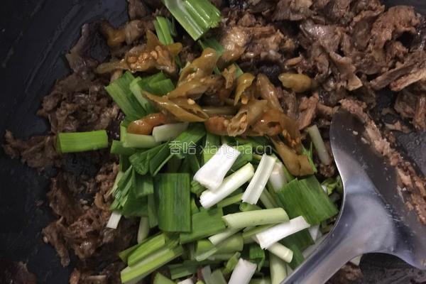 爆炒牛肉的做法图解6