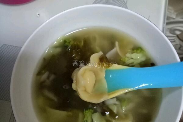 宝宝辅食蔬彩馄钝的做法图解4