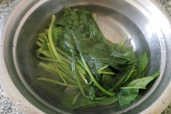 菠菜猪肝汤的做法图解4