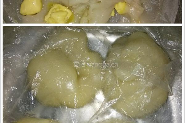 梦幻紫麻薯软欧包的做法图解3
