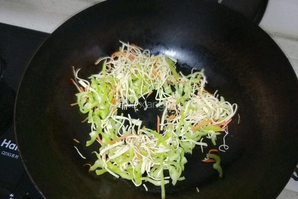 千丝万缕炒千张的做法图解8