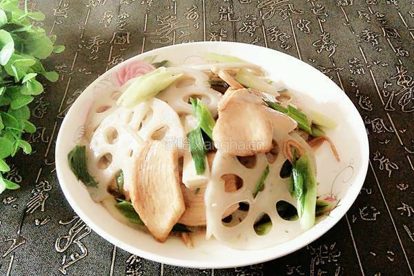 家常炒藕片的做法图解11