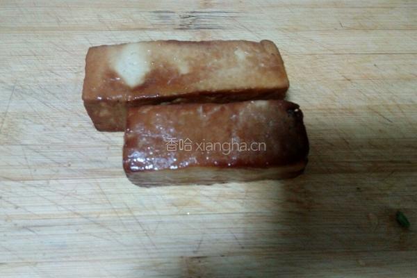 肉丝熏干芹菜的做法图解2