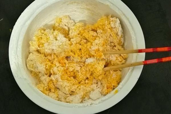 南瓜芝麻饼的做法图解5