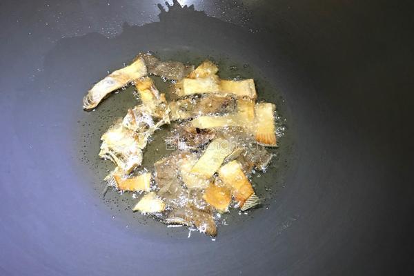 翅脯炒芥兰的做法图解7