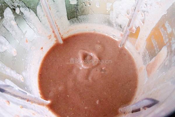甜蜜红豆糕的做法图解3