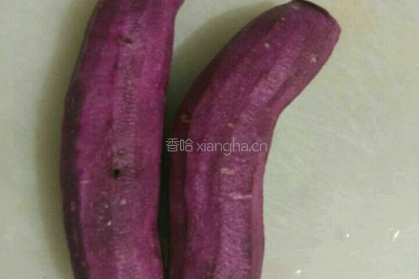 紫薯三明治的做法图解1