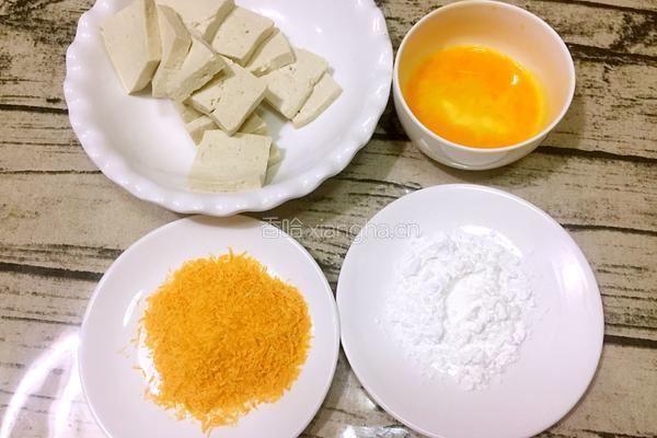 茄汁脆皮豆腐的做法图解2