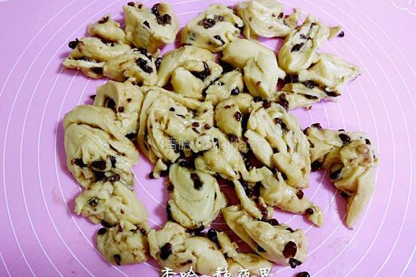 蜜豆杏仁手撕包的做法图解14