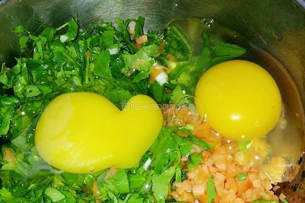 芹菜蛋饼的做法图解3