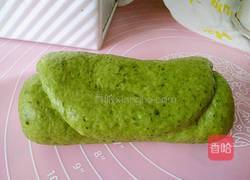 菠菜土司面包的做法图解9