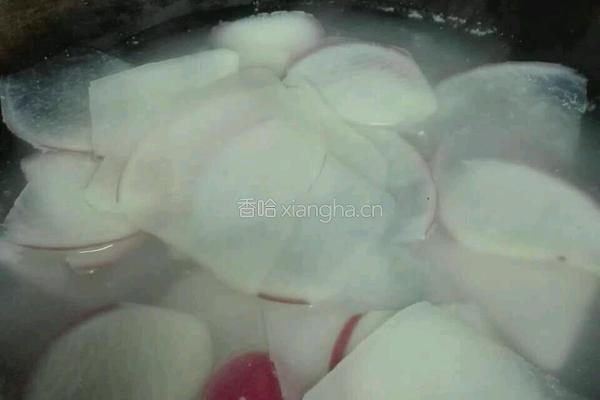 酱汁素萝卜的做法图解4