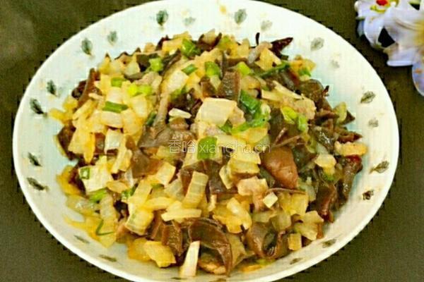 麻辣洋葱丁炒木耳的做法图解10