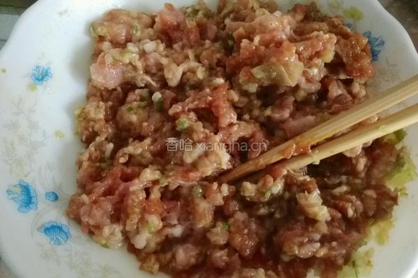 冬至茴香猪肉水饺的做法图解2