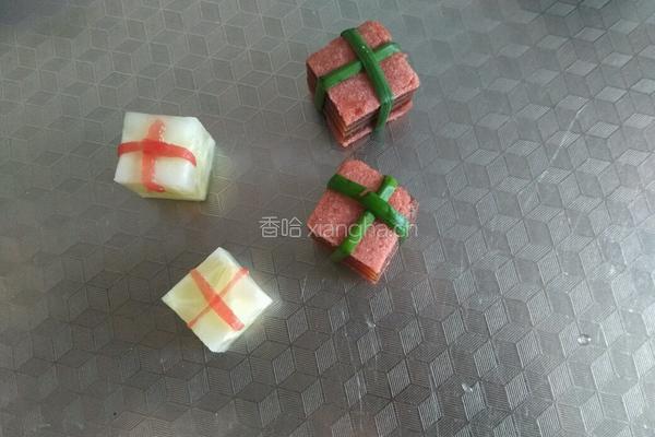 圣诞雪人饭团的做法图解10