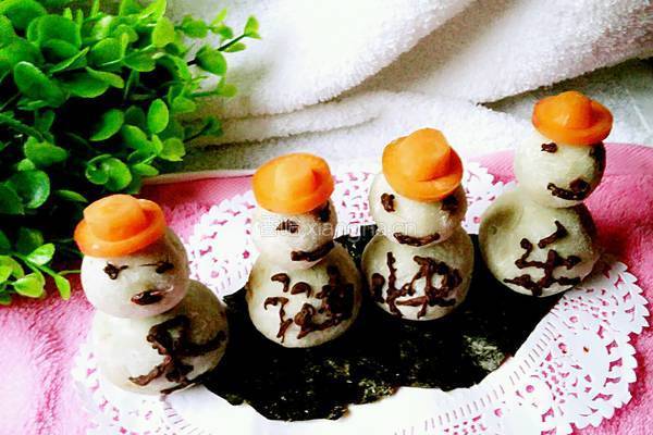 圣诞雪人的做法图解11