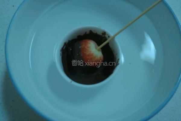 草莓巧克力棒棒糖的做法图解5