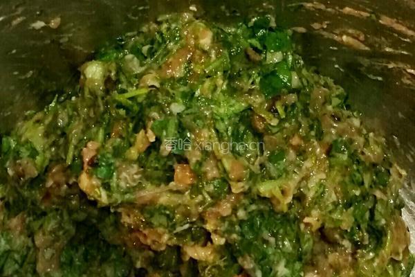 香菇香菜猪肉饺的做法图解6