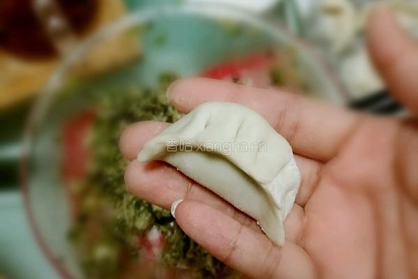 香菇香菜猪肉饺的做法图解10