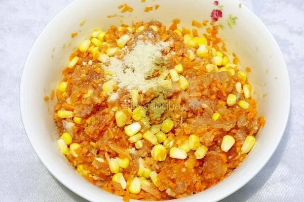 玉米馅饺子的做法图解6