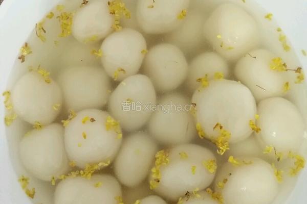 桂花汤圆的做法图解3