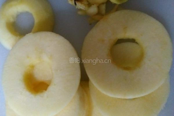 苹果甜甜圈的做法图解3