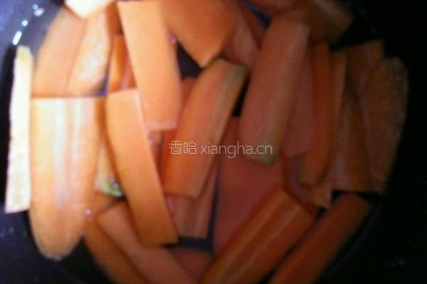 心太软胡萝卜的做法图解2