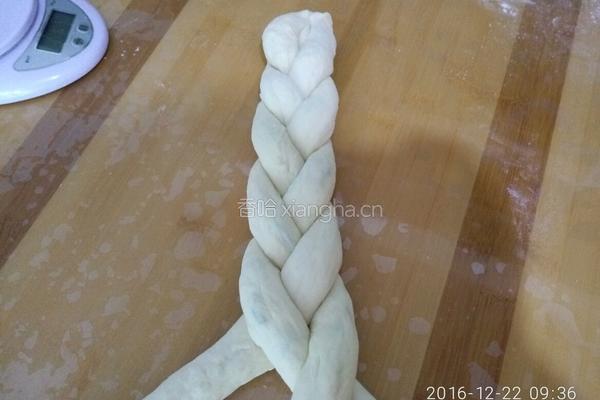 圣诞花环面包（酸奶波兰种）的做法图解14